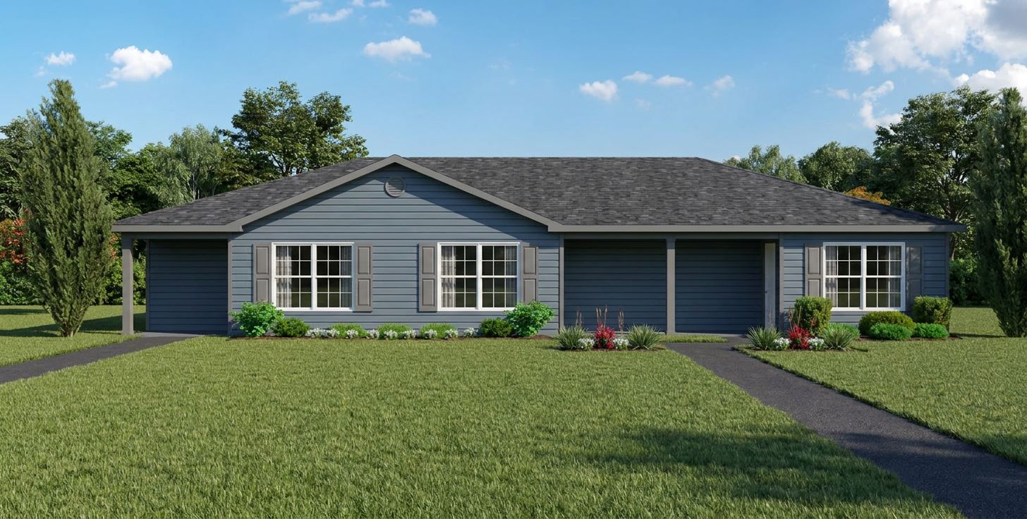 Triplex plan J0204-12T, RenderingMid